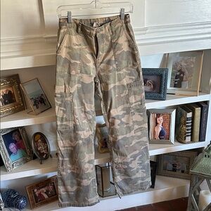 Women’s Camouflage Cargo Pants. No Boundaries
